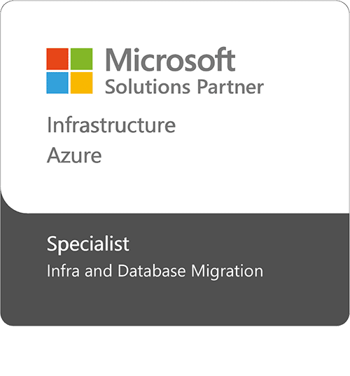 Microsoft Solutions Partner Infrastructure Azure Specialist - Infra & database migration