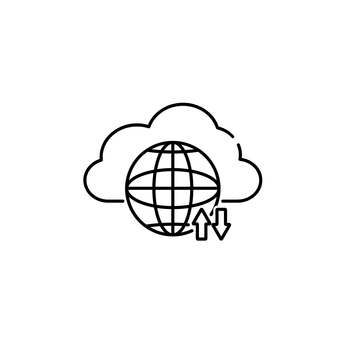 Host It web plus icon smaller size - web hosting icon