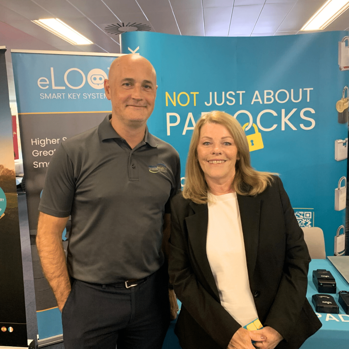 attended the Birmingham Business Show at the Alexandra Stadium!